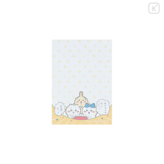 Japan Chiikawa Mini Notepad - Characters : Comic Scene Treasure - 4