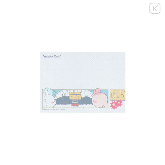 Japan Chiikawa Mini Notepad - Characters : Comic Scene Treasure - 5