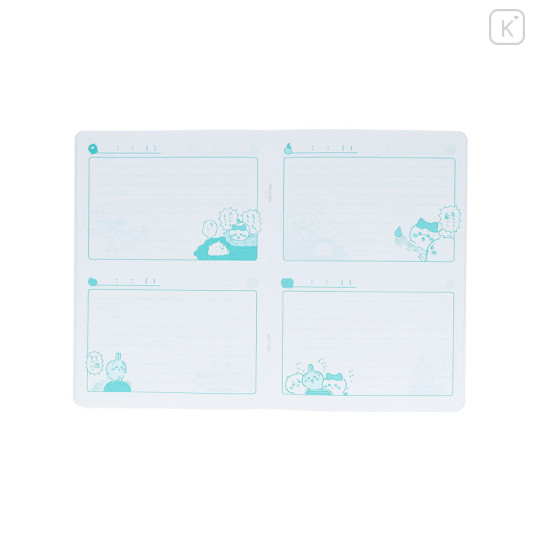 Japan Chiikawa A5 Notebook - Chiikawa & Hachiware & Usagi : Comic Scene Treasure Adventure Record - 3