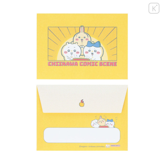 Japan Chiikawa Mini Letter Set - Chiikawa & Hachiware & Usagi : Comic Scene Treasure - 2