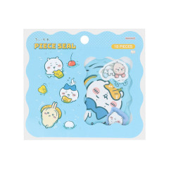 Japan Chiikawa Flake Sticker - Characters : River Comic Scene Cider Fruit Punch