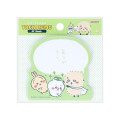 Japan Chiikawa Tack Memo Pad Sticky Notes - Chiikawa & Rakko & Usagi : Comic Scene Thank You - 1
