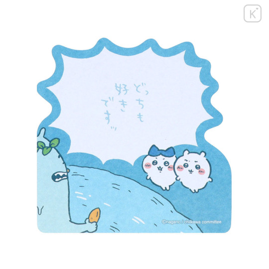 Japan Chiikawa Tack Memo Pad Sticky Notes - Chiikawa & Hachiware : Comic Scene River - 3
