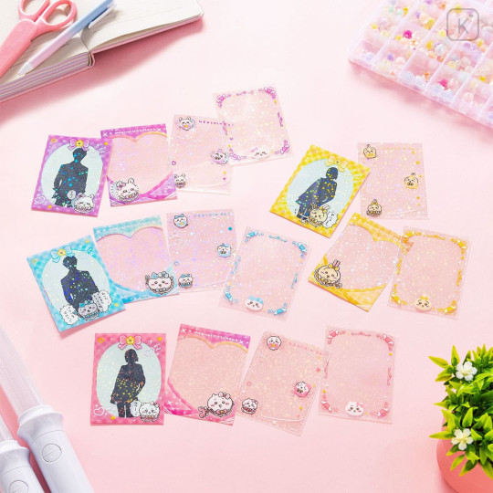 Japan Chiikawa Photo Sleeve - Hachiware : Magical Chiikawa Sparkly Glitter - 2