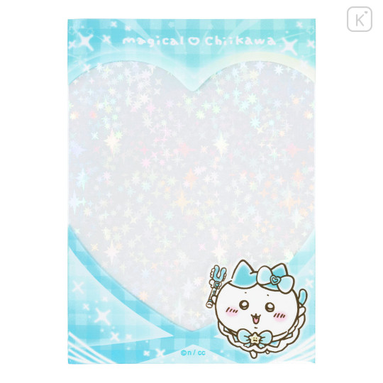 Japan Chiikawa Photo Sleeve - Hachiware : Magical Chiikawa Sparkly Glitter - 6