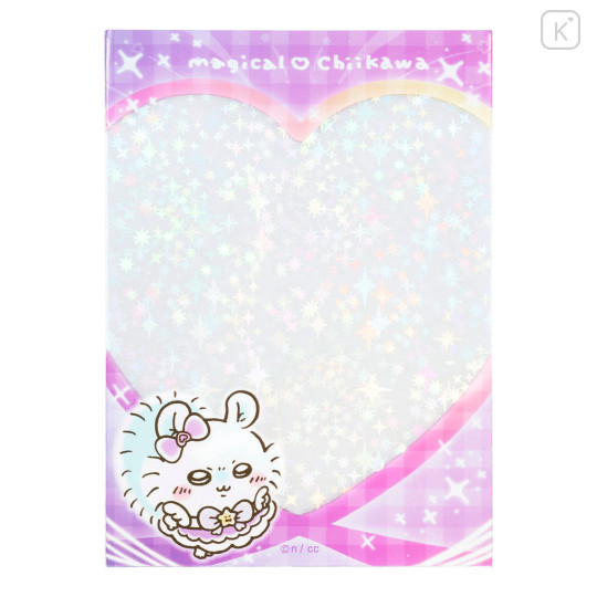 Japan Chiikawa Photo Sleeve - Momonga : Magical Chiikawa Sparkly Glitter - 6