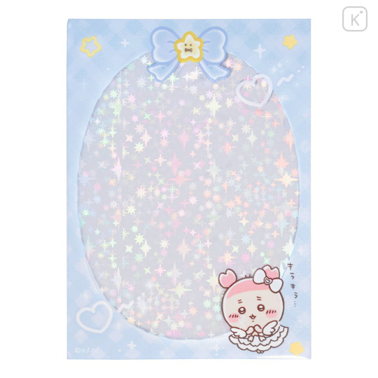 Japan Chiikawa Photo Sleeve - Furuhonya Kani-chan : Magical Chiikawa Sparkly Glitter - 5