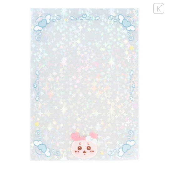 Japan Chiikawa Photo Sleeve - Furuhonya Kani-chan : Magical Chiikawa Sparkly Glitter - 8