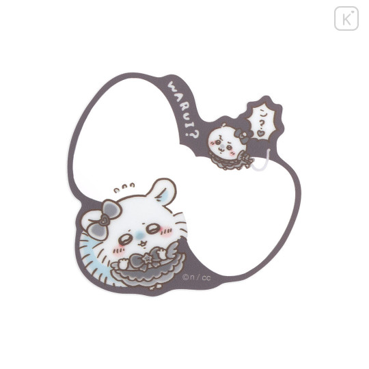 Japan Chiikawa Die-cut Acrylic Mirror With Case - Chiikawa & Momonga : Magical Chiikawa Bad Version - 5