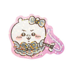 Japan Chiikawa Vinyl Hologram Sticker - Chiikawa : Magical Chiikawa Bad Version