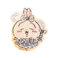 Japan Chiikawa Vinyl Hologram Sticker - Usagi : Magical Chiikawa Bad Version