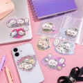 Japan Chiikawa Vinyl Hologram Sticker - Chiikawa & Hachiware & Usagi : Magical Chiikawa Bad Version - 2