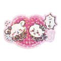 Japan Chiikawa Vinyl Hologram Sticker - Chiikawa & Momonga : Magical Chiikawa Bad Version Scared - 1