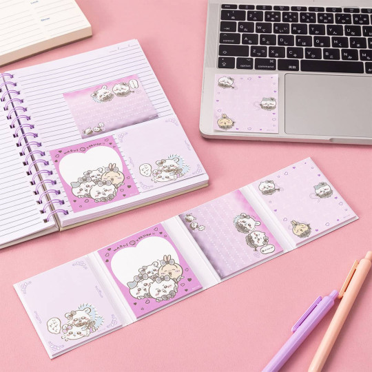 Japan Chiikawa Flip Memo Pad - Characters : Magical Chiikawa Bad Version - 2