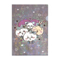Japan Chiikawa A4 Hologram Clear File - Characters : Magical Chiikawa Bad Version - 4