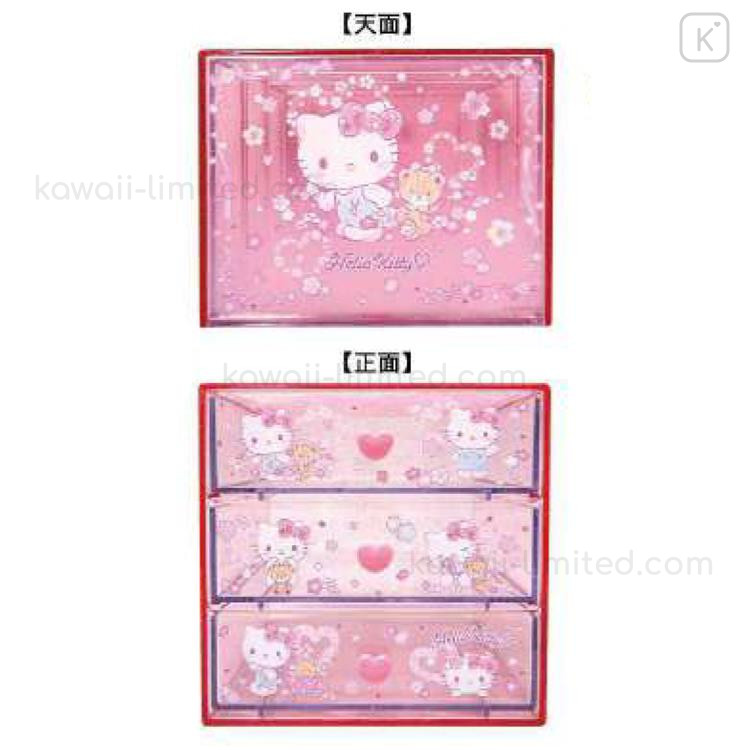 U1012 Hello Kitty&TINY CHUM 3点セット　キティ Amazon.com: Skater CHE3N-A Mini Chest, Storage Case, Storage