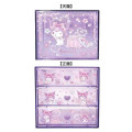 Japan Sanrio Chest Drawer - Kuromi : Glitter Sakura - 2