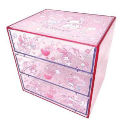 Japan Sanrio Chest Drawer - My Melody : Glitter Sakura