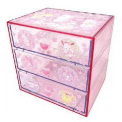 Japan Sanrio Chest Drawer - Characters : Glitter Sakura