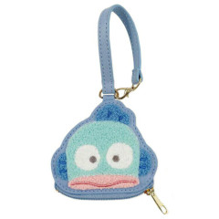 Japan Sanrio Mini Pouch Bag Charm - Hangyodon : Face