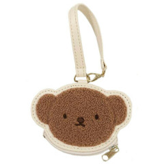Japan Miffy Mini Pouch Bag Charm - Boris : Face
