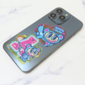 Japan Angel Blue Vinyl Hologram Sticker - Smile - 2