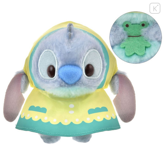 Japan Disney Store Urupocha-chan Plush - Stitch × Rainy Day 2025 - 1