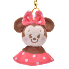 Japan Disney Store Plush Keychain - Minnie : Rain Teru Teru Bozu Sunny Doll