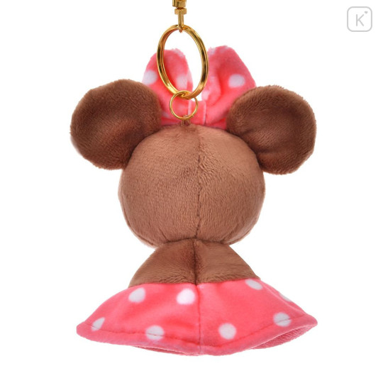 Japan Disney Store Plush Keychain - Minnie : Rain Teru Teru Bozu Sunny Doll - 3