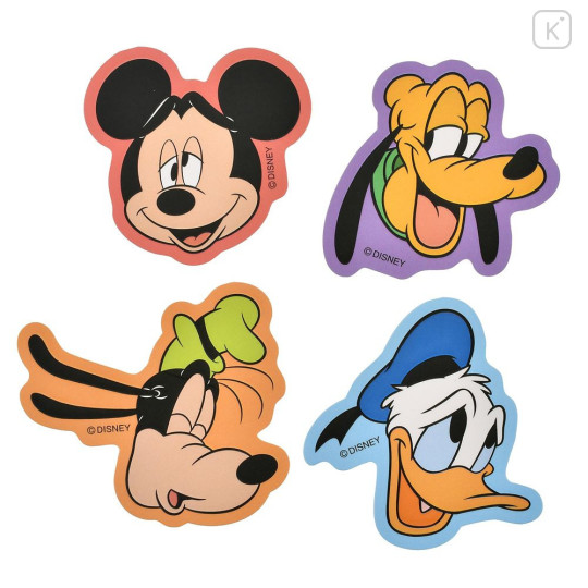 Japan Disney Store Die-cut Sticker Collection - Mickey & Friends : Funny Face - 1