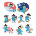 Japan Disney Store Clear Sticker Collection - Perry the Platypus - 3