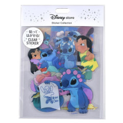 Japan Disney Store Clear Sticker Collection - Lilo & Stitch