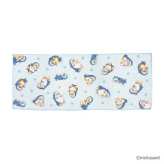 Japan Mofusand Quick Dry Face Towel - Cat Shark Blue