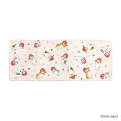 Japan Mofusand Quick Dry Face Towel - Cat Strawberry