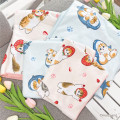 Japan Mofusand Quick Dry Bath Towel - Cat Shark Blue - 4