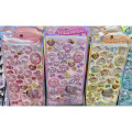 Japan Sanrio Pop Seal Hologram 3D Sticker - Hello Kitty : Baby - 2