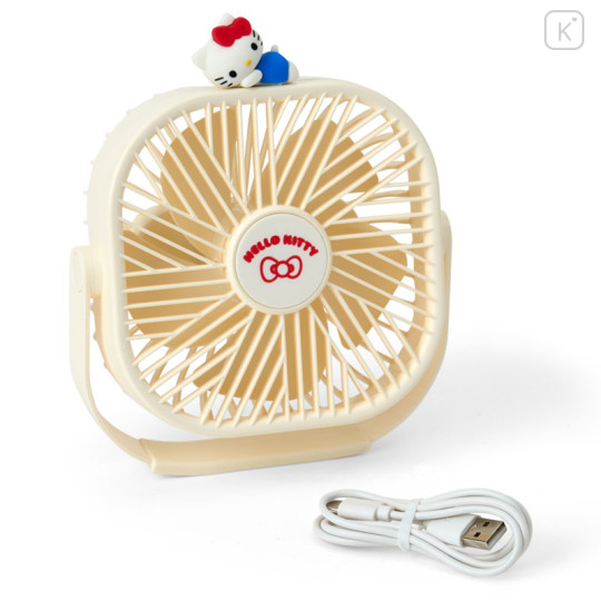 Japan Sanrio Original Desk Fan - Hello Kitty - 1