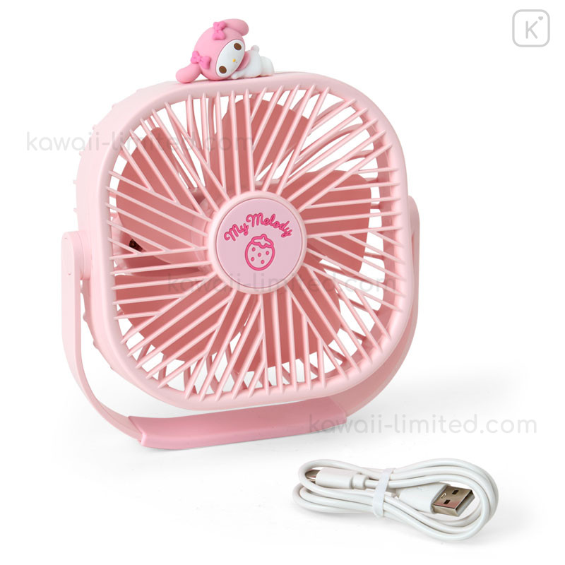 Japan Sanrio Original Desk Fan - My Melody | Kawaii Limited