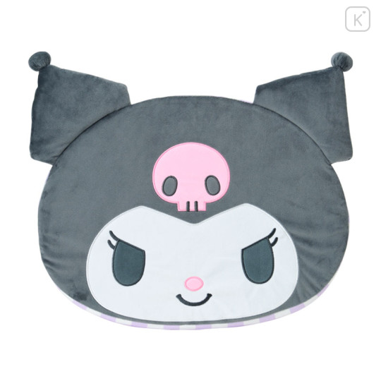 Japan Sanrio Original Mochimochi Pillow - Kuromi - 1