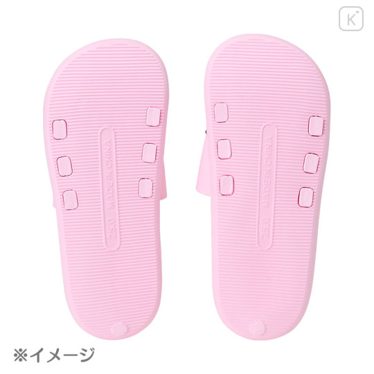 Japan Sanrio Original Face-shaped Room Sandals - My Melody - 3