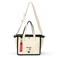 Japan Sanrio Original 2way Mini Tote Bag - Hello Kitty : Simple