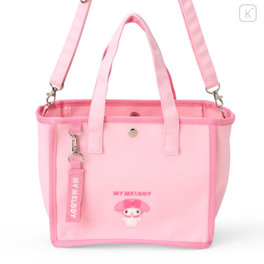 Japan Sanrio Original 2way Mini Tote Bag - My Melody : Simple - 2
