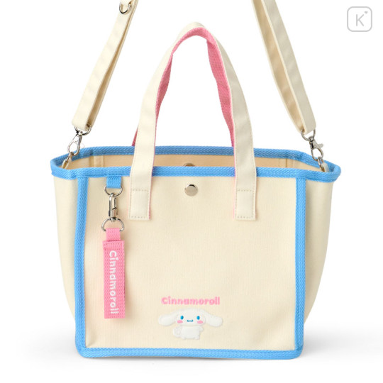 Japan Sanrio Original 2way Mini Tote Bag - Cinnamoroll : Simple - 2