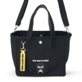 Japan Sanrio Original 2way Mini Tote Bag - Badtz-maru : Simple - 2