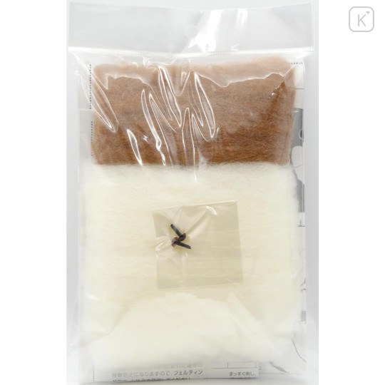 Japan Hamanaka Aclaine Needle Felting Kit - Chihuahua - 3