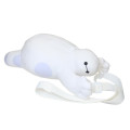 Japan Disney Fluffy Pochette Shoulder Crossbody Bag - Baymax - 1