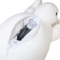 Japan Disney Fluffy Pochette Shoulder Crossbody Bag - Baymax - 3