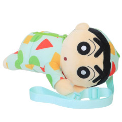 Japan Crayon Shin-chan Fluffy Pochette Shoulder Crossbody Bag - Shinnosuke Nohara : Pajama