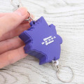Japan Pokemon Rubber Reel Keychain - Gengar : Smirk - 2