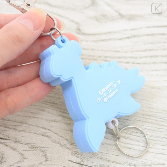 Japan Pokemon Rubber Reel Keychain - Lapras - 2